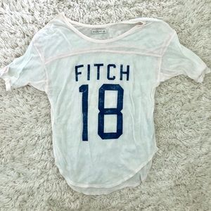 Abercrombie & Fitch pink t shirt